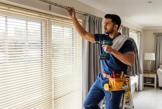 Install Curtains & Binds B