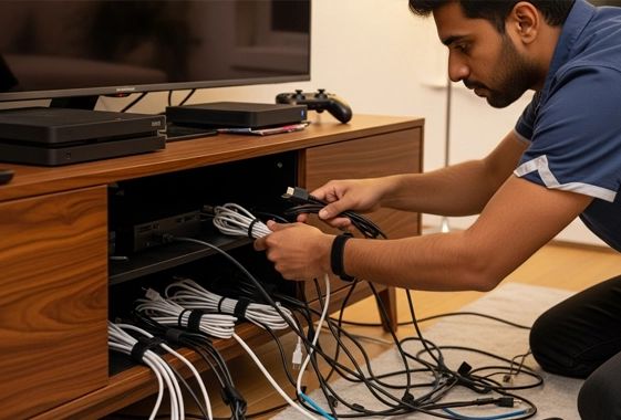 Tidying Cables B
