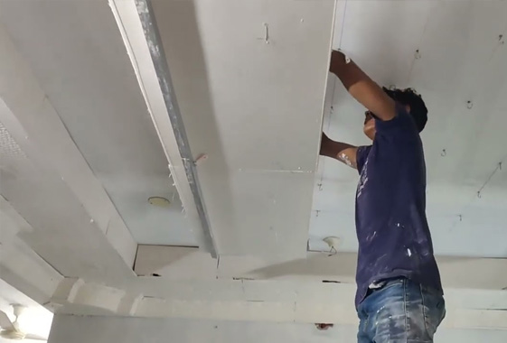 dynamichts-ceiling-service-False Ceiling Installation -image