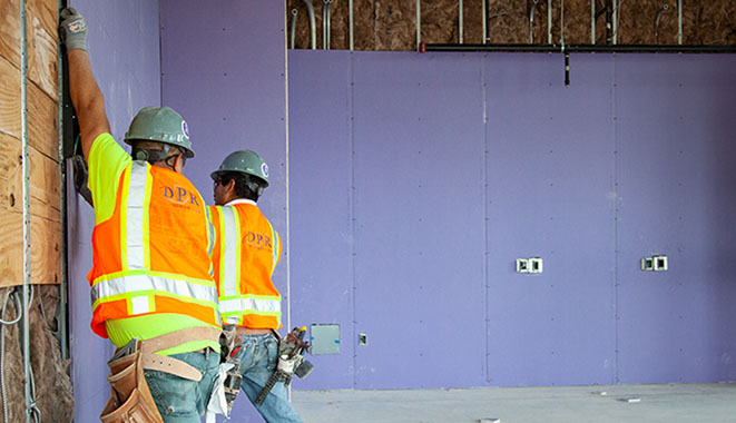 handyman Fire-Rated Gypsum Partitioning