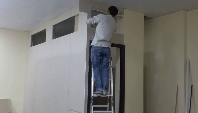 handyman Gypsum Partition Repair